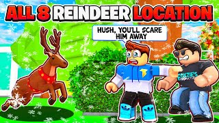 ALL 8 Reindeer Location In Car Dealership Tycoon XMAS EVENT [upl. by Ber]