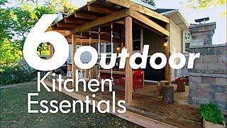 6 Incredible Outdoor Kitchens  DIY Network [upl. by Kampmann]