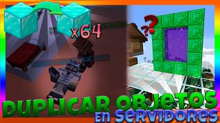 ✅Como DUPLICAR En SERVIDORES de Minecraft 1165 Mejores Glitches [upl. by Juliano]