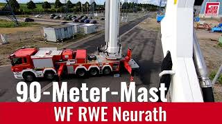 90MeterMast der WF Kraftwerk Neurath [upl. by Yddet]