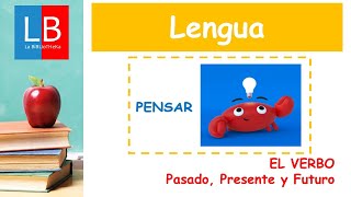 El VERBO y los TIEMPOS VERBALES ✔👩‍🏫 PRIMARIA [upl. by Aynna12]