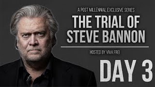 EXCLUSIVE Viva Frei Reports from the Bannon Trial  Day 3 [upl. by Arihs]