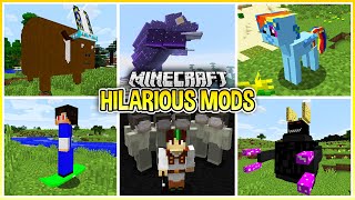 So I Tried The Worst New Minecraft Mods [upl. by Yevette]