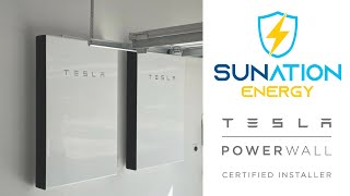 How Does the Tesla Powerwall 2 Energy Storage Battery Work  SUNation Energy  Certified Installer [upl. by Raknahs]