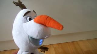 Disney Frozen Talking Plush Olaf [upl. by Odla961]