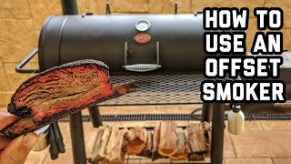 How to Use an Offset Smoker for Beginners [upl. by Salema]