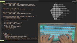 ASMR Programming  Spinning Cube  No Talking [upl. by Epoh]