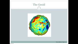 Ellipsoids and geoid [upl. by Dunkin]