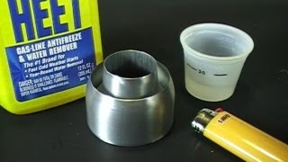 How To Make A quotZeroquot Alcohol Stove [upl. by Yvad]