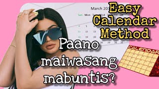 EASY Calendar Method to Avoid Pregnancy  Paano Hindi Mabuntis [upl. by Domingo]