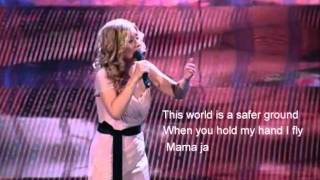 Lara Fabian Mama with lyrics [upl. by Adlemy]