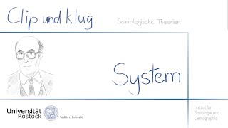 Soziologie studieren Niklas Luhmann  System [upl. by Spense307]