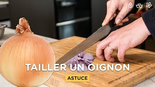 TUTO  COMMENT COUPER UN OIGNON [upl. by Etnomaj804]