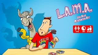 LAMA Speluitleg  999 Games [upl. by Eimilb]