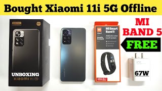 Xiaomi 11i 5G  Unboxing amp Quick Review  Retail Unit India  67W Charging [upl. by Ahsenwahs]