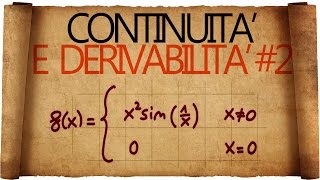 Continuità e Derivabilità Esercizi Classici 2 [upl. by Annawad232]