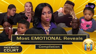 Paternity Courts Most EMOTIONAL Reveals Pt I  25Minute Compilation  Paternity Court [upl. by Peggi56]