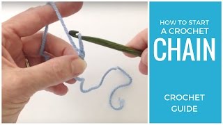 How to Start a Crochet Chain [upl. by Billen19]