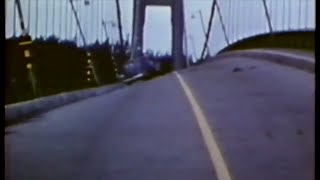 Galloping Gertie The Collapse of the Tacoma Narrows Bridge  1940 silent [upl. by Assek710]