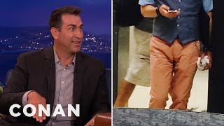 Rob Riggle Moose Knuckle Photography Expert  CONAN on TBS [upl. by Nrev266]