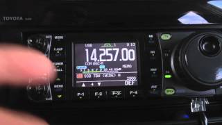 How to adjust ICOM 7000 TBW Audio [upl. by Kienan]