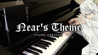 Death Note  Nears Theme  Piano Version [upl. by Lrub]