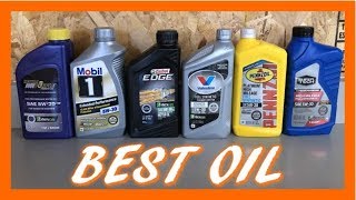 Synthetic Motor Oil Comparison  Which Engine Oil is Best [upl. by Mailliw]