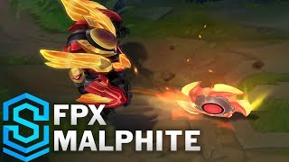 FPX Malphite Skin Spotlight  PreRelease  League of Legends [upl. by Og]