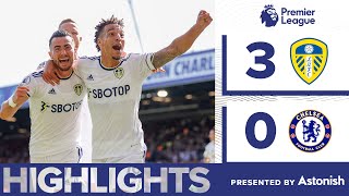 HIGHLIGHTS LEEDS UNITED 30 CHELSEA  PREMIER LEAGUE [upl. by Hsuk139]