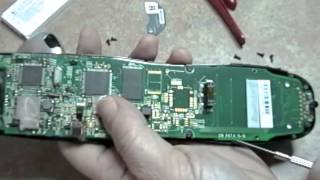 Logitech Harmony One LCD Installation  Part 1 Opening the H1 [upl. by Bonnette]