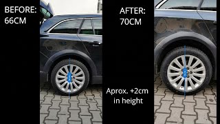 Changing⚠️ tyre size ⚠️from 🔺23545 R18🔺 to 🔺23550 ZR18🔺 on Insignia CT [upl. by Fleisher327]