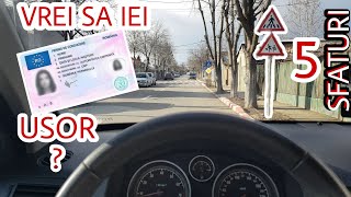 CUM SA IEI PERMISUL AUTO USOR  5 SFATURI PENTRU A IMPRESIONA POLITISTUL LA TRASEU [upl. by Sivek322]