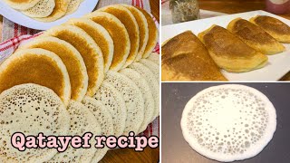 qatayef recipe  Arabic dessert recipe [upl. by Enytsirhc303]