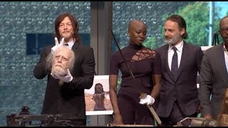 THE WALKING DEAD Smithsonian interviews  Andrew Lincoln Reedus Danai Gurira James Gimple [upl. by Karee888]