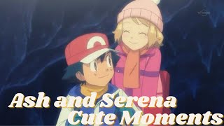 Ash and Serena Cute Moments [upl. by Sherris]