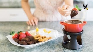 Chocolate Fondue Recipe and Tips  HoneysuckleCatering [upl. by Eeleak]