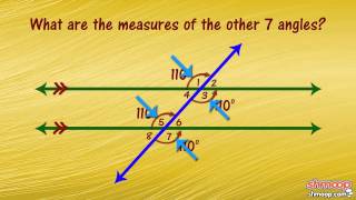 Parallel Lines Transversals and Angles [upl. by Aicat891]