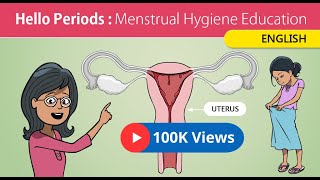 Hello Periods English  The Complete Guide to Periods for Girls [upl. by Tedda]