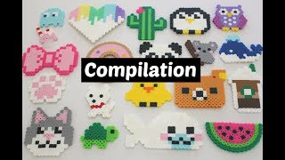 Perler Bead DIY Compilation  20 Designs [upl. by Figueroa]