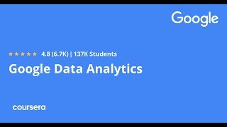 Google Data Analytics Professional Certificate  Full course Part 1 of 7 [upl. by Noxaj]