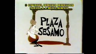 Plaza Sesamo  Opening 1980 [upl. by Sergent]