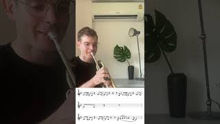 Positions  Ariana Grande trumpet version with score in C [upl. by Og142]