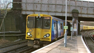 Half an Hour at 216  Birkenhead North Station 1022017  Class 507 508 terminus [upl. by Afital384]