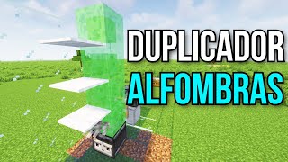 DUPLICADOR de ALFOMBRAS 120  MINECRAFT JAVA [upl. by Sateia]