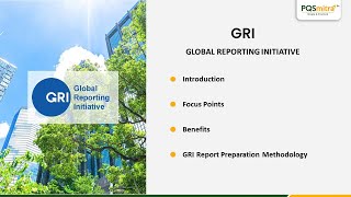 Global Reporting Initiative GRI Reporting [upl. by Yllil731]