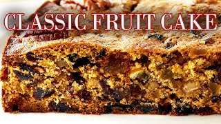 Professional Baker Teaches You How To Make FRUIT CAKE [upl. by Drofnil]