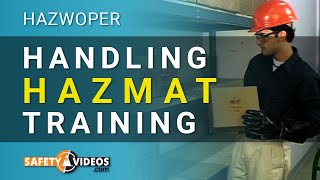 HAZWOPER Handling HAZMAT Training from SafetyVideoscom [upl. by Nadeau]