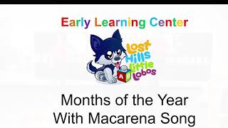 Months of the Year with the Macarena Song [upl. by Levania]