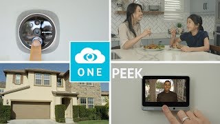 Front Door Peephole Doorbell Security Camera [upl. by Norbel873]