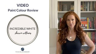 Paint Colour Review Sherwin Williams Incredible White [upl. by Weisburgh]